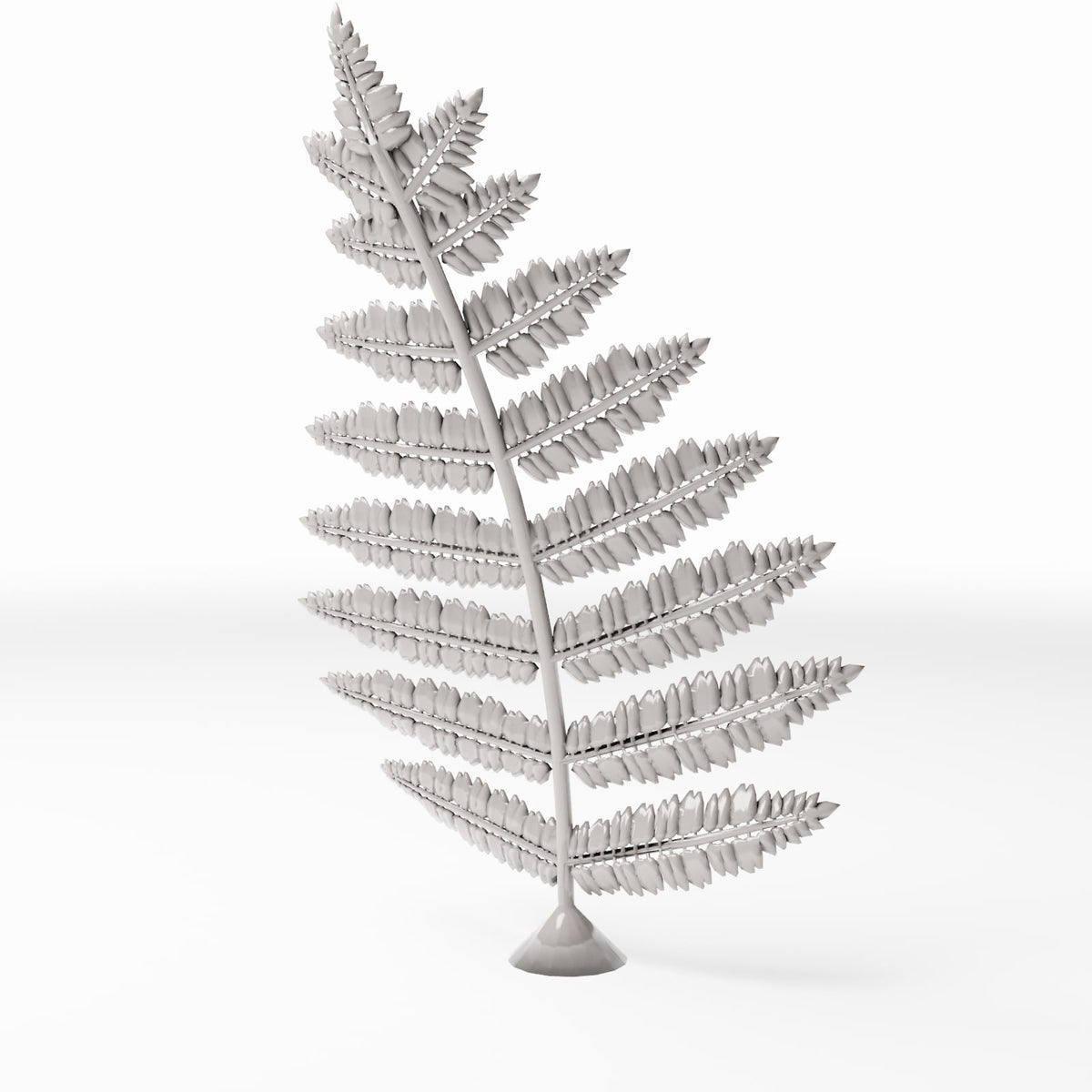 Diorama modelbouw productfoto 0: dioramaplanten: varenplant met bladeren (Ref. 468D)