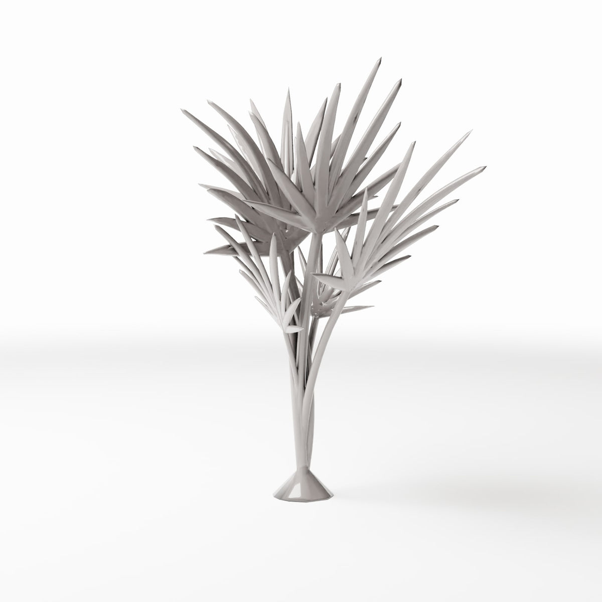 Diorama-modelbouw productfoto 3: dioramaplanten: Mexicaanse waaierpalm (Ref. 476D)