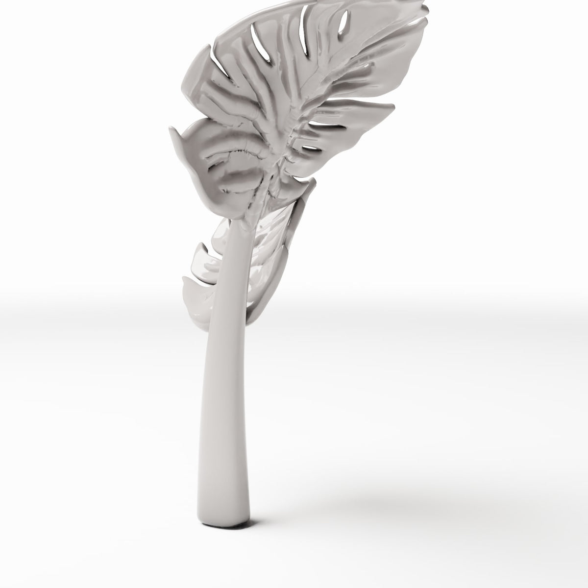 Diorama Modellbau Produktfoto 2: Diorama Pflanzen: Monstera-Pflanze mit geschlitzten Blättern (Ref. 478D)