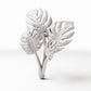 Diorama-modelbouw productfoto 0: dioramaplanten: Monstera met ingesneden bladeren (Ref. 482D)