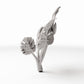 Diorama modelbouw productfoto 2: Dioramaplanten: Monstera met ingesneden bladeren (Ref. 482D)