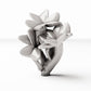 Diorama-modelbouwproductfoto 0: dioramaplanten: Oxalis-klaver met drietallige bladeren (Ref. 489D)