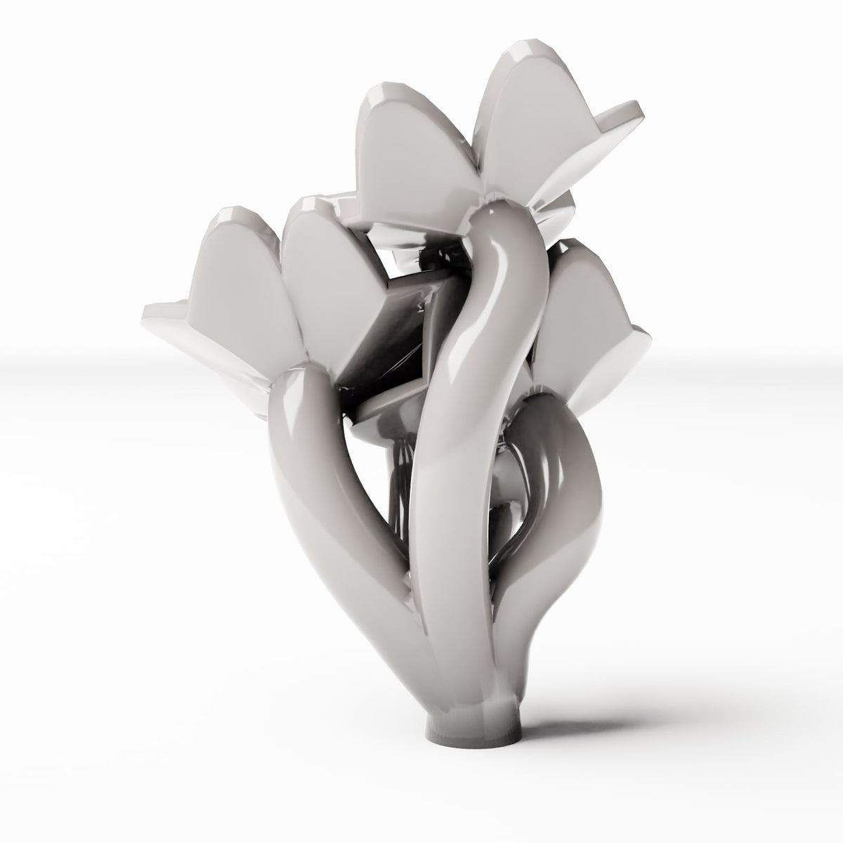 Diorama-modelbouw productfoto 3: dioramaplanten: Oxalis-klaver met drielobbige bladeren (Ref. 489D)