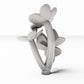 Dioramabouw productfoto 3: dioramaplanten: Oxalis-klaver met bloemen (Ref. 491D)
