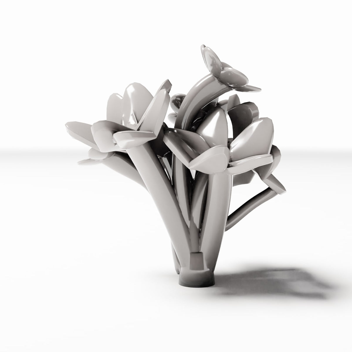 Diorama modelbouwproductfoto 3: Dioramaplanten: Kleine klaverzuring met bloemen (Ref. 492D)