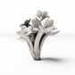 Diorama modelbouw productfoto 2: Dioramaplanten: Oxalis-klaver met bloemen (Ref. 493D)