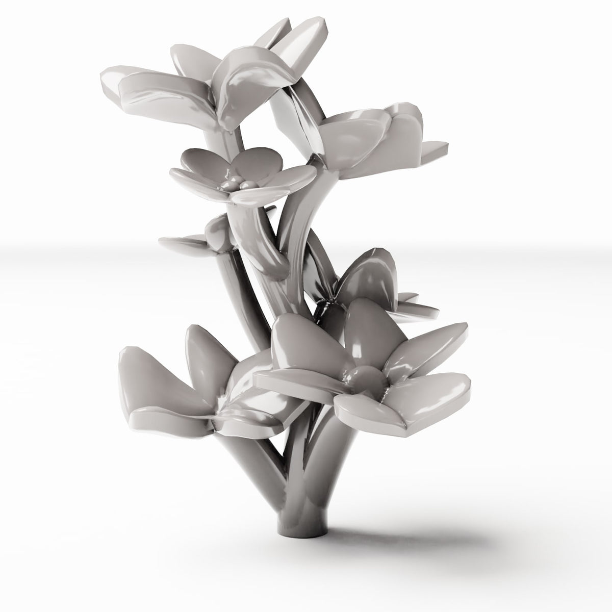 Diorama modelbouw productfoto 0: Dioramaplanten: Kleine klaverzuring met bloemen (Ref. 496D)