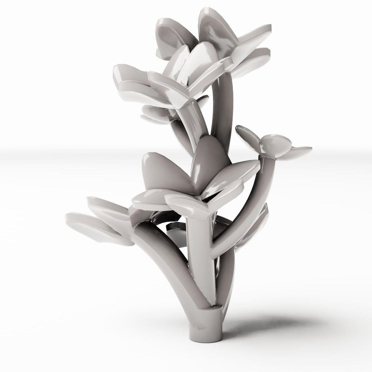 Diorama-modelbouw productfoto 3: dioramaplanten: kleine klaverzuring met bloemen (Ref. 496D)
