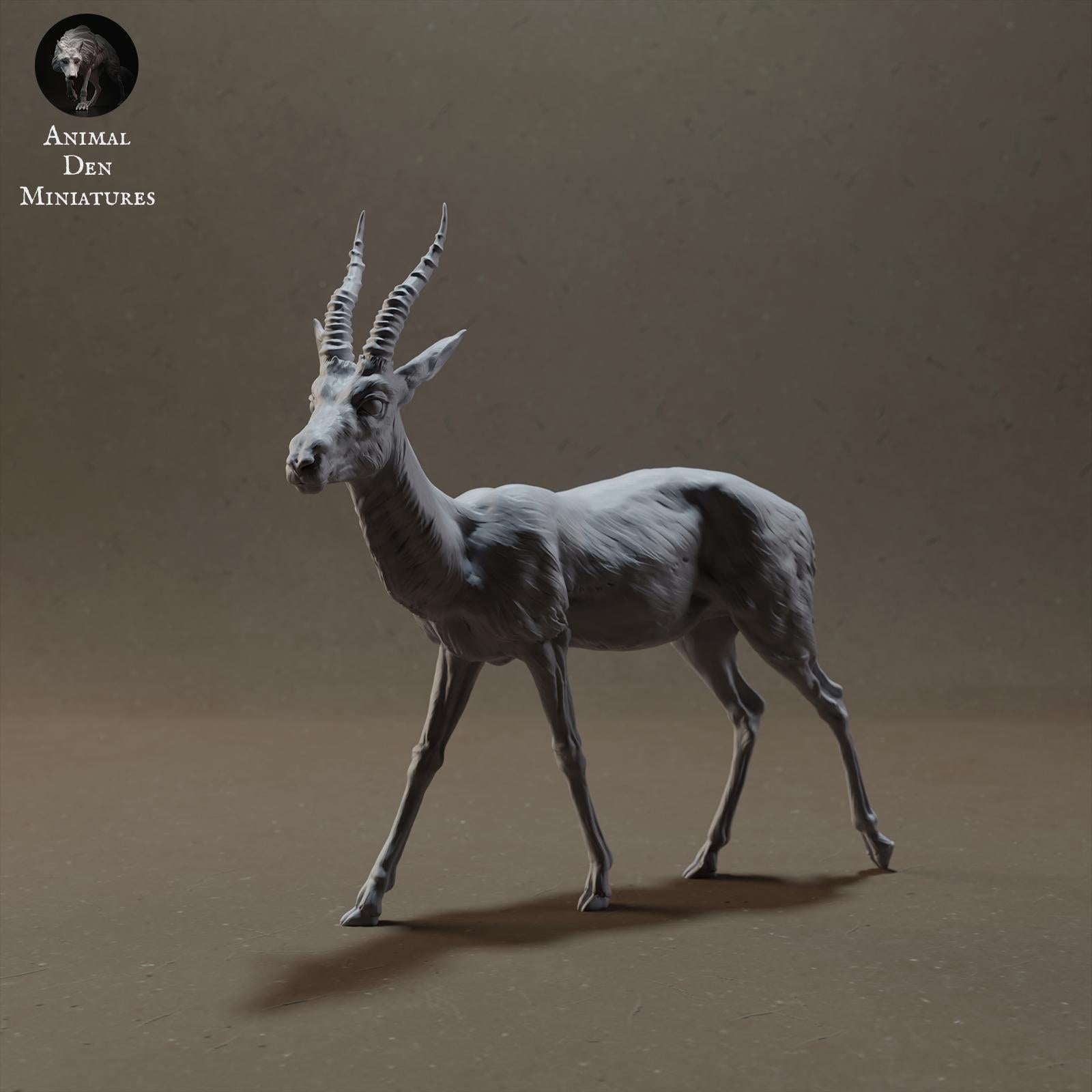 Productfoto Dierfiguur Diorama, Modelbouw: 0: Dieren van de Savanne Figur: Thomson-Gazelle (Ref 01_01_57)
