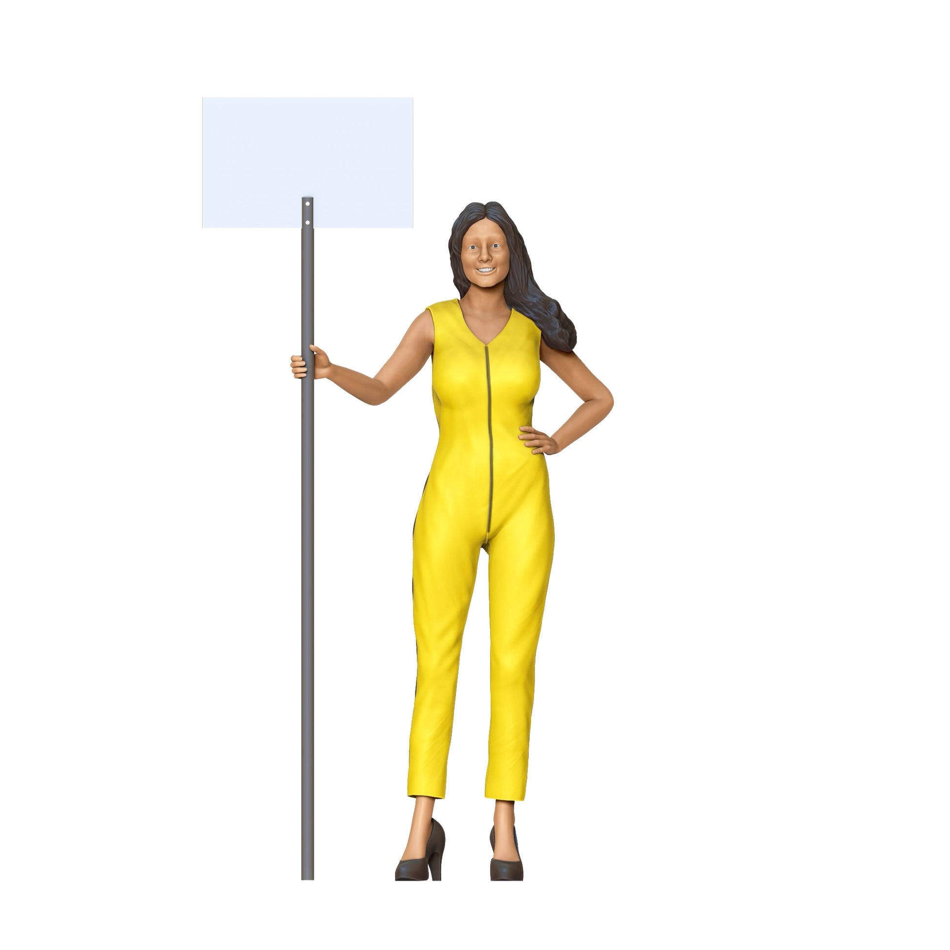 Productfoto 0: Vrouw met schild Rennbetrieb