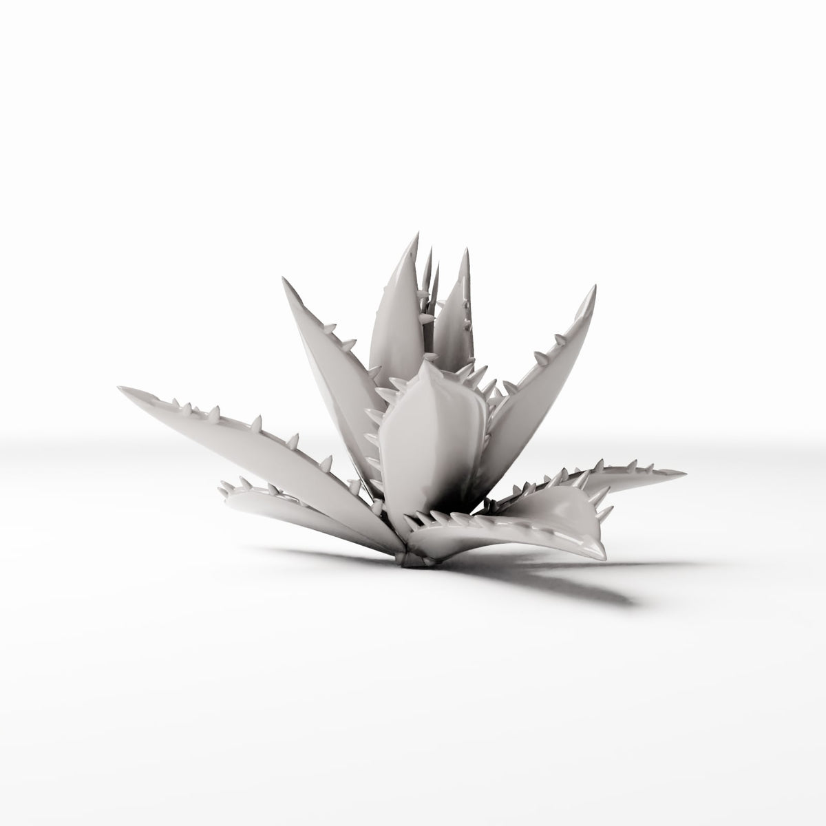 Diorama modelbouw productfoto 0: Dioramaplanten: agave met bladrozet (Ref. 515D)