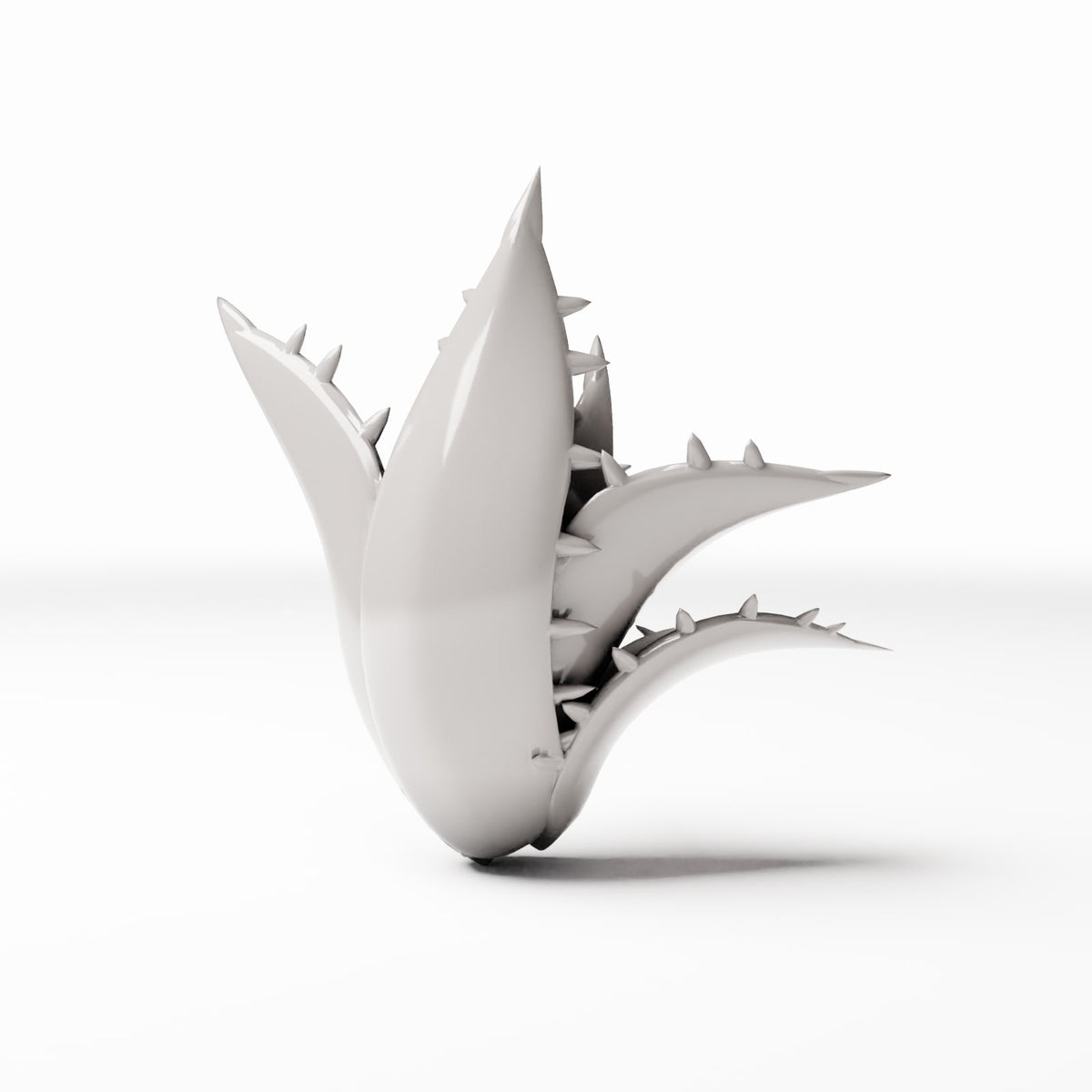 Diorama-modelbouw productfoto 2: dioramaplanten: agave met stekelige bladeren (Ref. 516D)