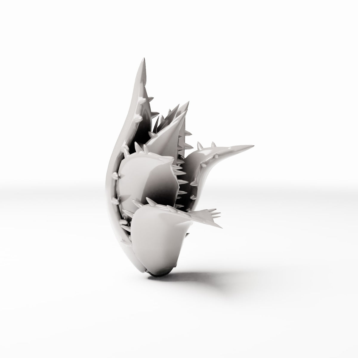 Productfoto modelbouwdiorama 3: dioramaplanten: agave met stekelige bladeren (Ref. 516D)