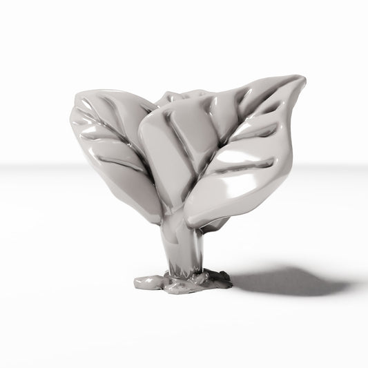 Diorama modelbouw productfoto 0: Dioramaplanten: bodembedekkende plant met brede bladeren (Ref. 521D)