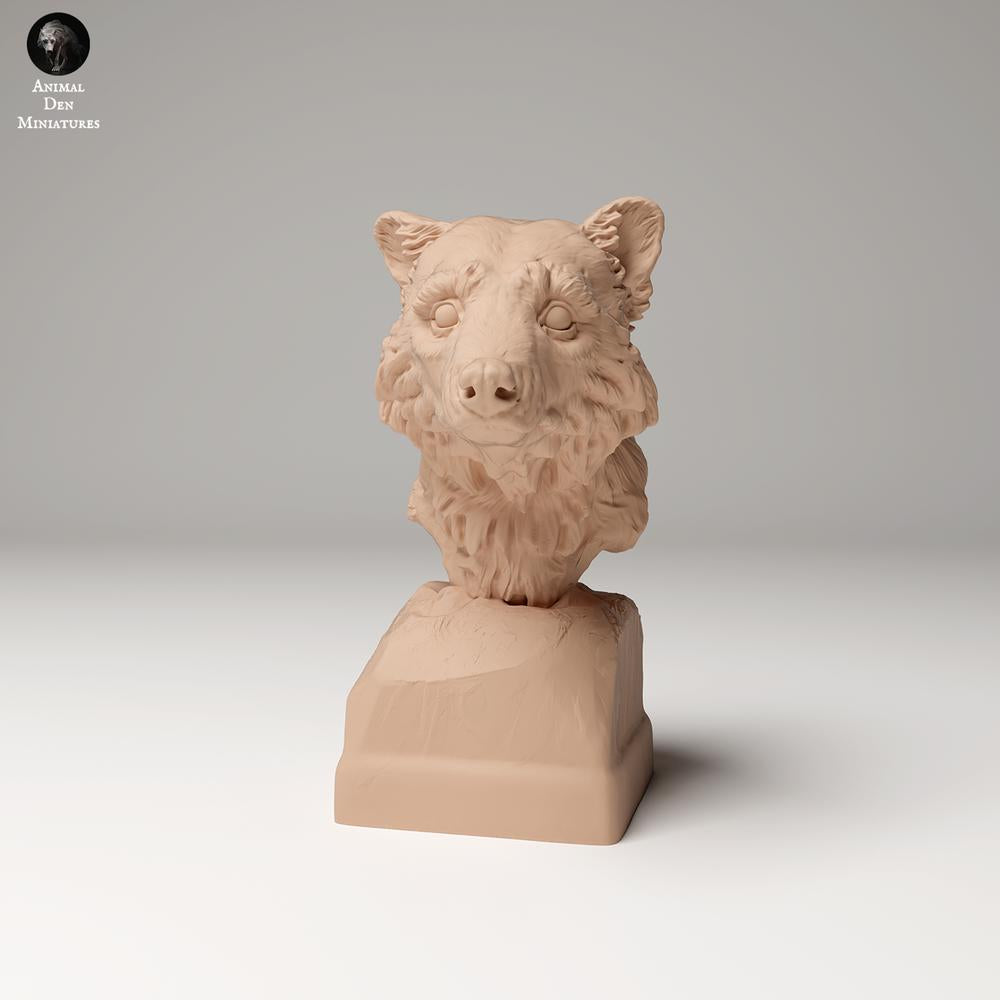 Productfoto 1: Wild dierfiguur: Wasbeer - Buste (24_09_10)