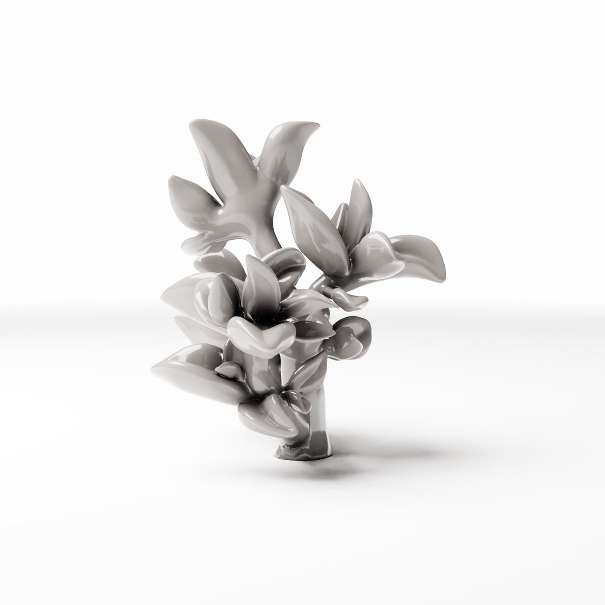 Diorama Modellbau Produktfoto 2: Diorama Pflanzen: Buschige Peperomia-Pflanze (Ref. 546D)