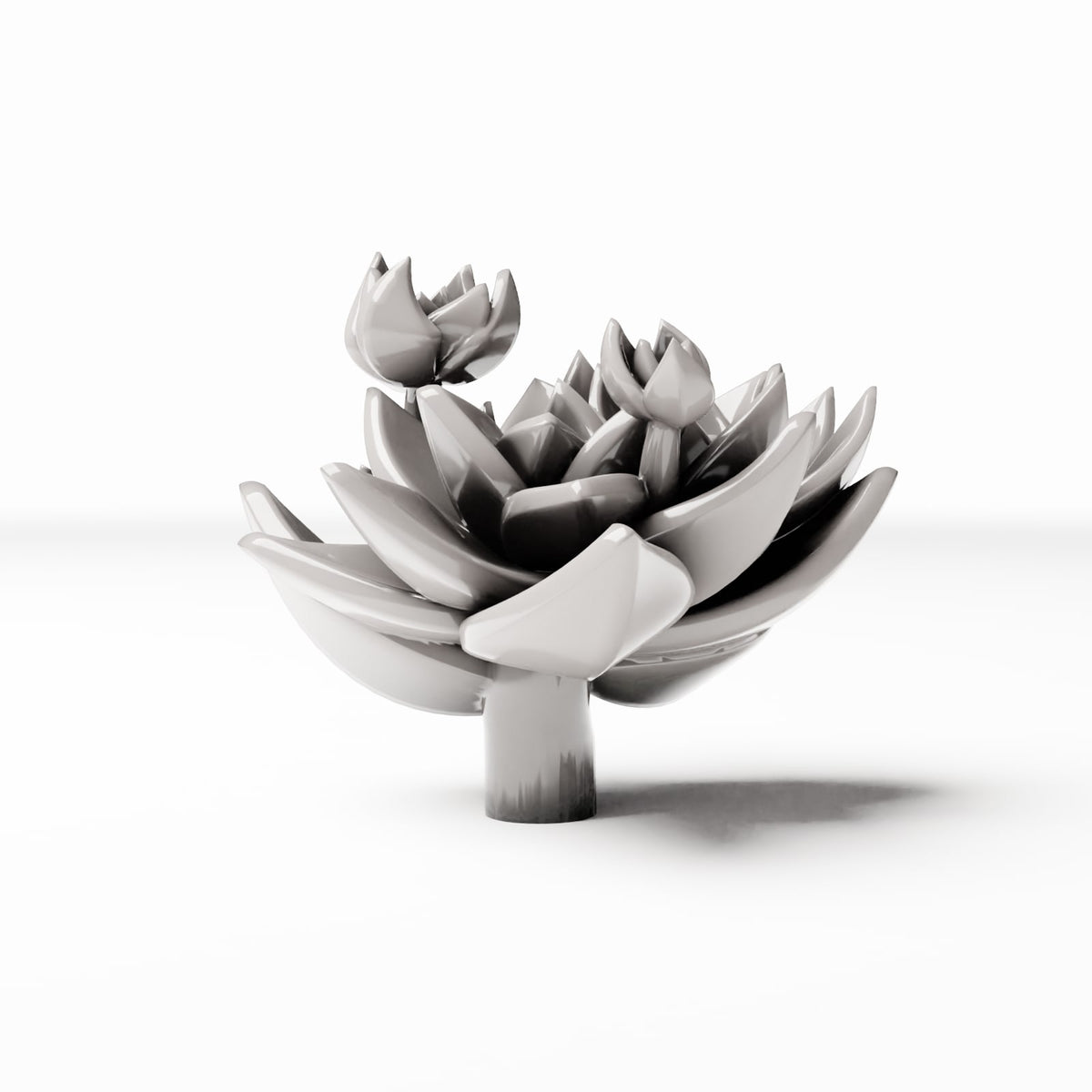 Productfoto voor diorama-modelbouw 0: Dioramaplanten: vetplant met rozetten (Ref. 554D)