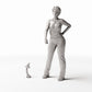 Diorama-modelbouw productfoto 1: dioramaplanten: puntige paddenstoel met gebogen hoed (Ref. 557D)