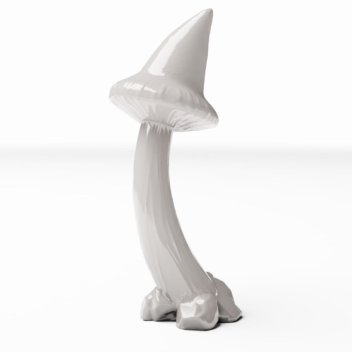 Diorama modelbouw productfoto 0: Dioramaplanten: puntige paddenstoel met gebogen hoed (Ref. 557D)
