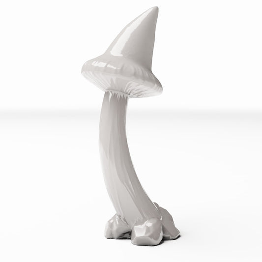 Diorama modelbouw productfoto 0: Dioramaplanten: puntige paddenstoel met gebogen hoed (Ref. 557D)