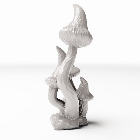 Dioramamodelbouw productfoto 0: dioramaplanten: groep puntmuts-paddenstoelen (Ref. 561D)