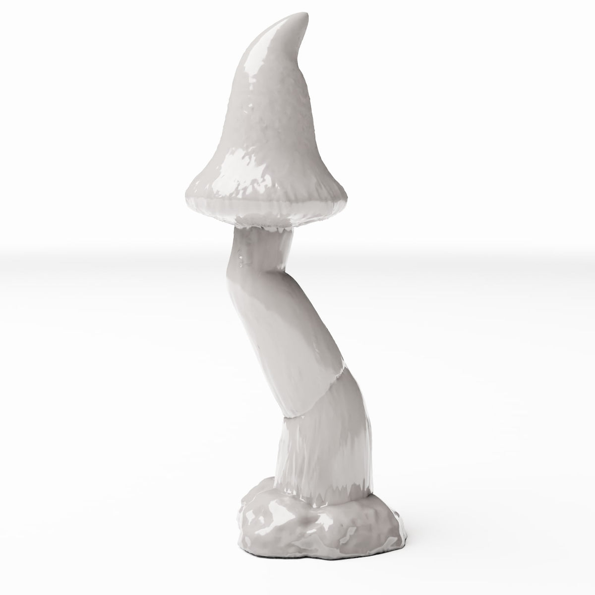 Diorama-modelbouw productfoto 2: dioramaplanten: puntmutszwam met voetstuk (Ref. 562D)