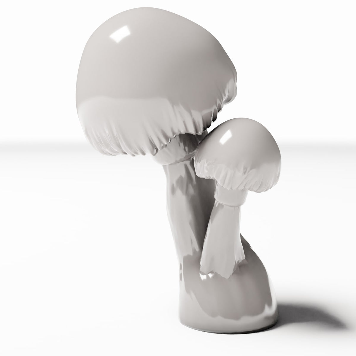 Diorama modelbouw productfoto 2: dioramaplanten: paddenstoelen met ronde hoed (Ref. 566D)