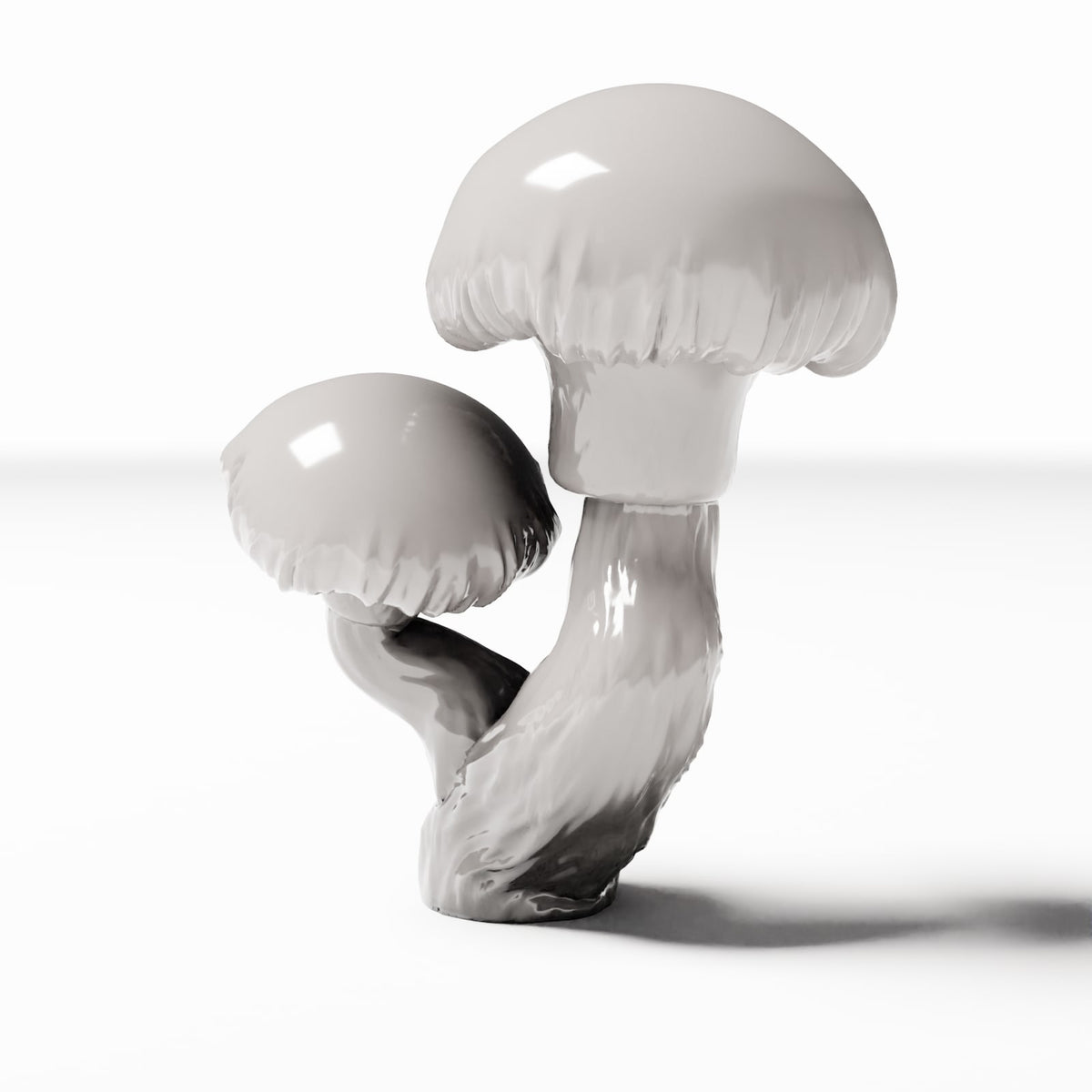 Diorama modelbouw productfoto 0: Dioramaplanten: rondhoedpaddenstoelen, paddenstoelgroep (Ref. 568D)
