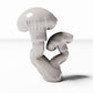 Diorama-modelbouw productfoto 3: dioramaplanten: rondhoedpaddenstoelen, paddenstoelgroep (Ref. 568D)