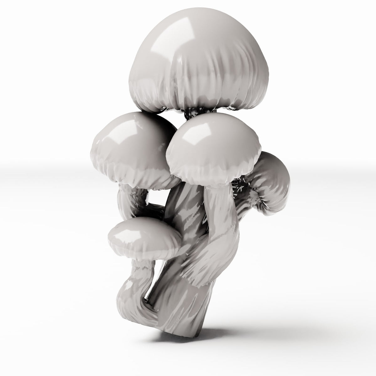 Diorama-modelbouw productfoto 0: Dioramaplanten: rondhoedpaddenstoelen als paddenstoelenclusters (Ref. 574D)