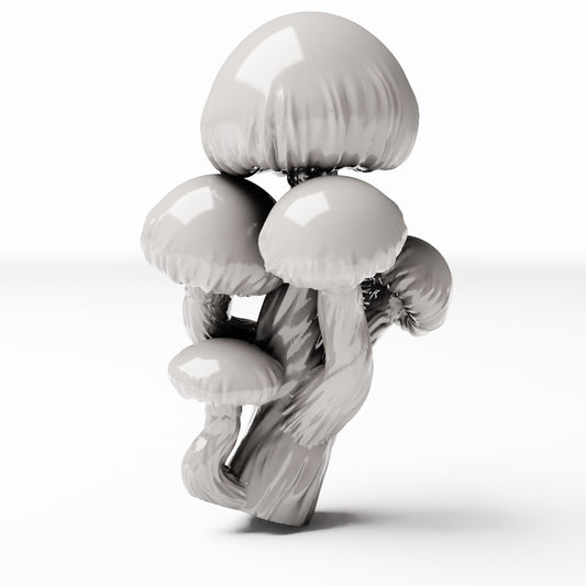 Diorama-modelbouw productfoto 0: Dioramaplanten: rondhoedpaddenstoelen als paddenstoelenclusters (Ref. 574D)