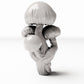 Dioramamodelbouw productfoto 3: dioramaplanten: rondhoedpaddenstoelen als paddenstoelentros (Ref. 574D)