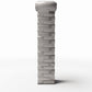 Diorama modelbouw productfoto 2: Diorama-architectuur: stenen muurpijler (Ref. 581D)