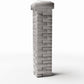 Diorama-modelbouw productfoto 3: diorama-architectuur: stenen muurpijlers (Ref. 581D)