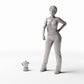 Productfoto diorama en modelbouw 1: Dioramakeuken: aluminium koffiepot (Ref. 595D)
