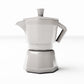 Productfoto diorama en modelbouw 3: Dioramakeuken: aluminium koffiepot (Ref. 595D)