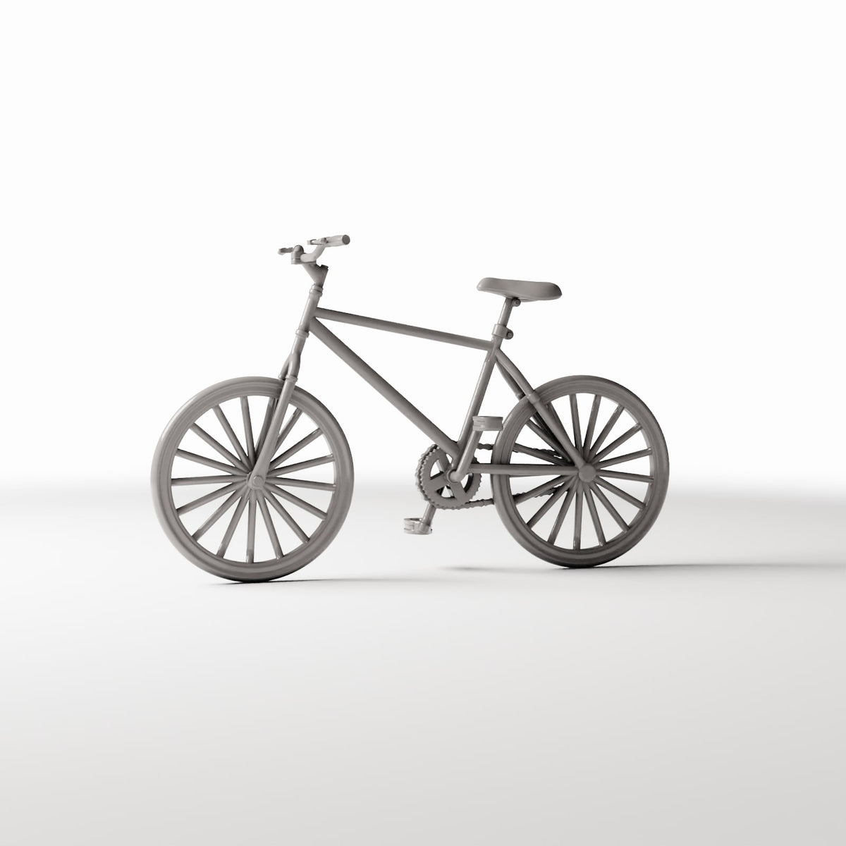 Productfoto diorama en modelbouw 3: Stadsdiorama: klassieke stadsfiets (Ref. 597D)