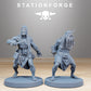 Productfoto Tabletop 28mm The Printing Goes Ever On (TPGEO) 0: Corrupted Guard Fanatics