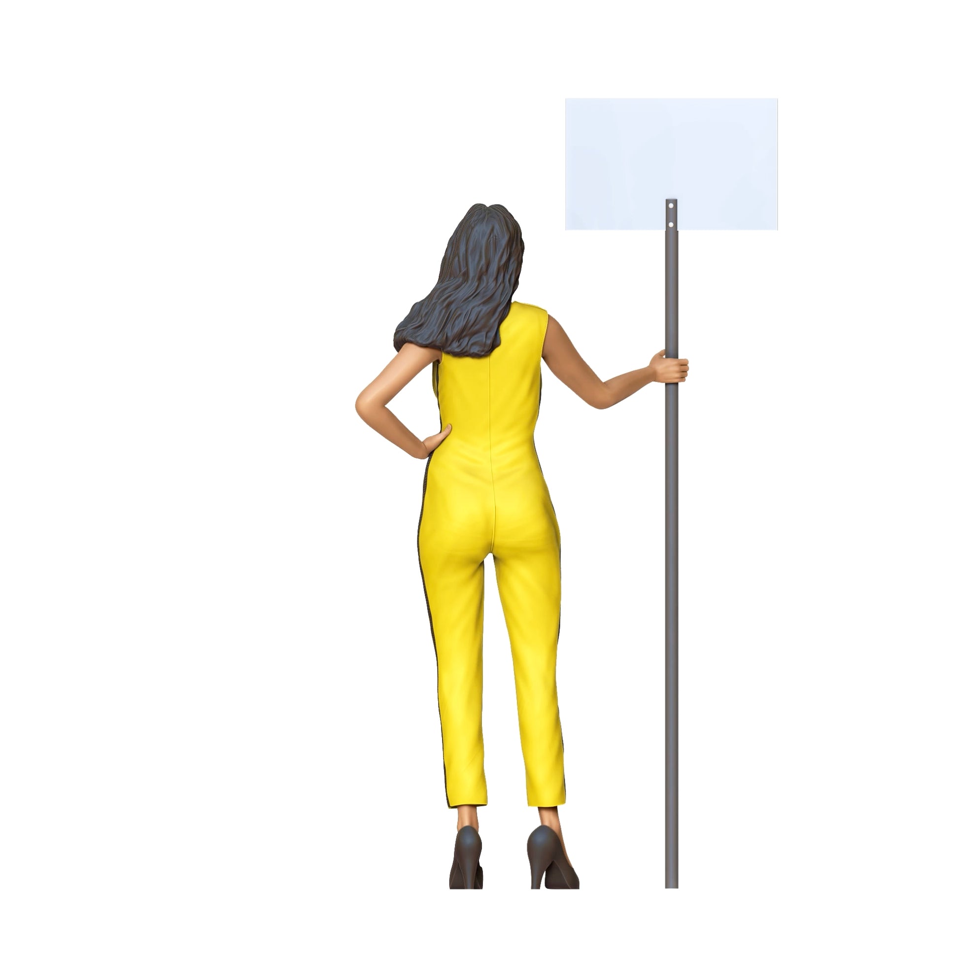 Productfoto 0: Vrouw met schild Rennbetrieb
