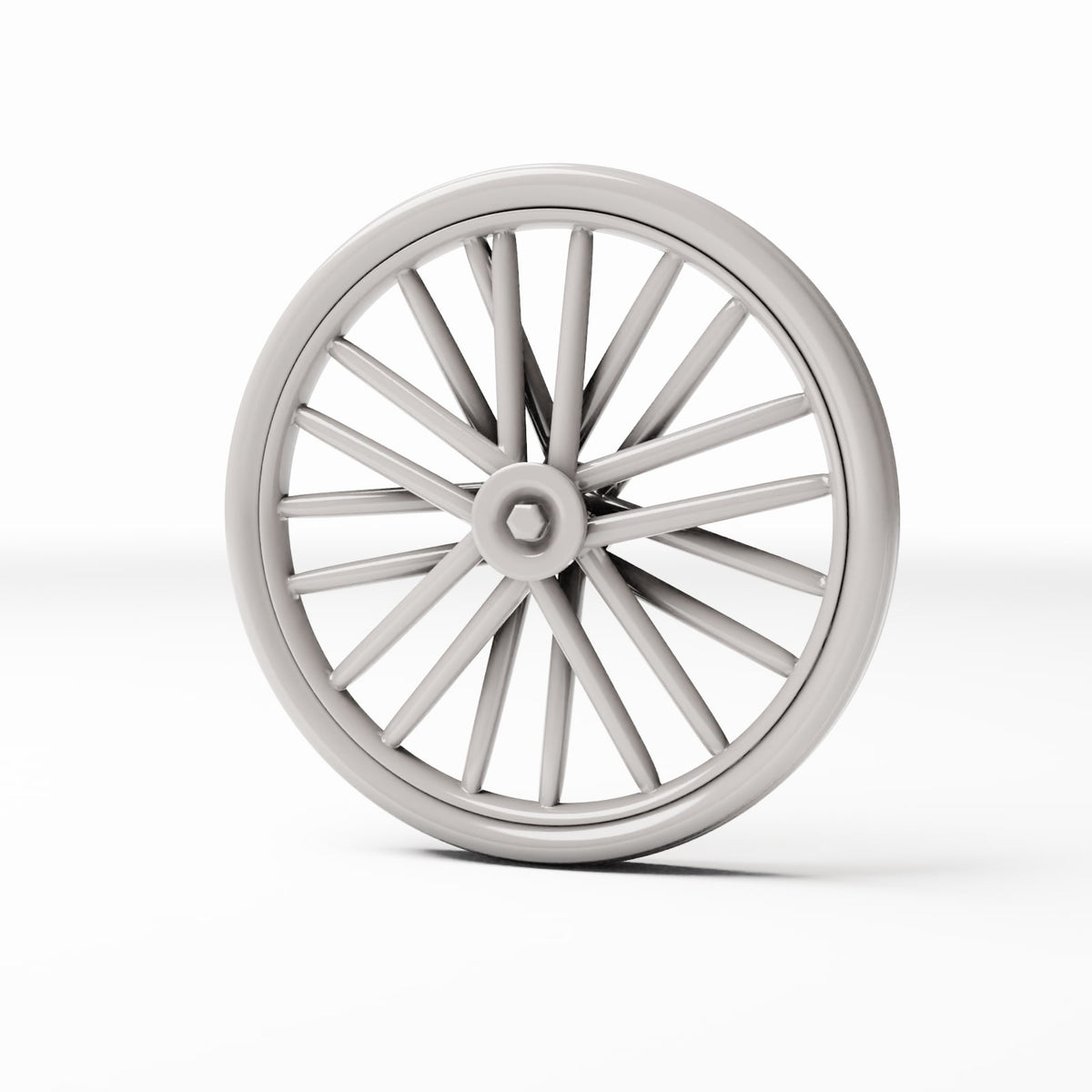 Productfoto diorama en modelbouw 0: Dioramawerkplaats: fietswiel met spaken (Ref. 600D)