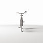 Productfoto diorama en modelbouw 2: Straatdiorama: fiets met achterzitje (Ref. 604D)