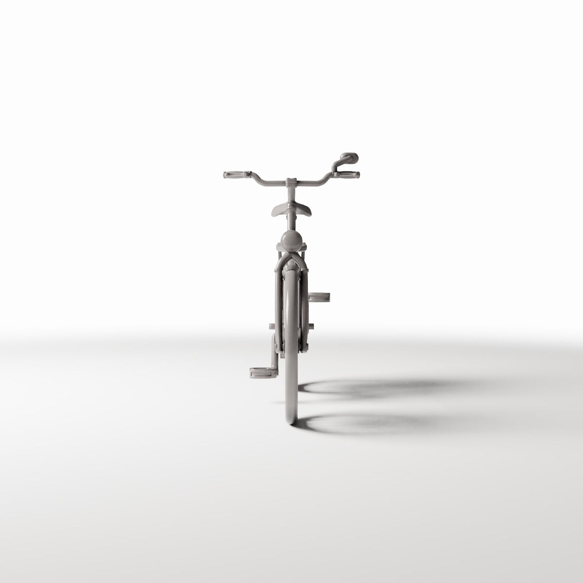 Productfoto diorama en modelbouw 2: Straatdiorama: fiets met achterzitje (Ref. 604D)