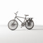 Productfoto diorama en modelbouw 3: Straatdiorama: fiets met achterzitje (Ref. 604D)