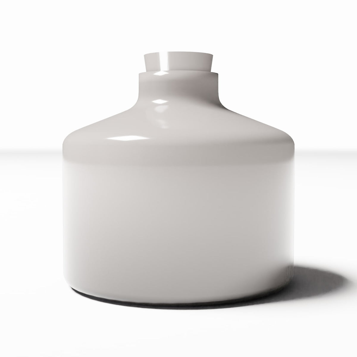 Productfoto diorama en modelbouw 0: Diorama-interieur: moderne glazen fles als vaas (Ref. 619D)