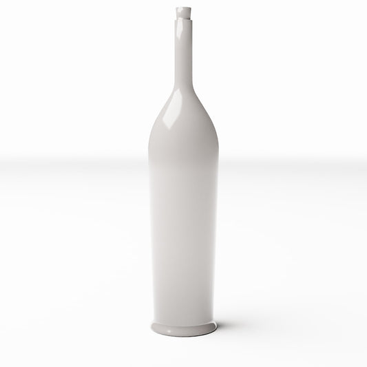 Productfoto diorama en modelbouw 0: Huiselijk diorama: slanke glazen fles (Ref. 623D)