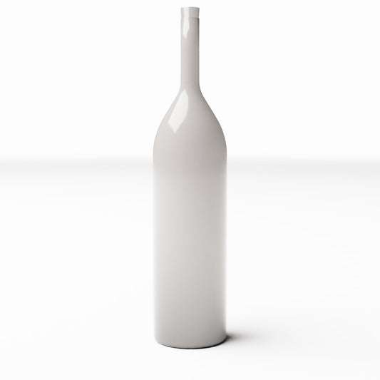 Productfoto diorama en modelbouw 0: Woondiorama: slanke glazen fles (Ref. 625D)