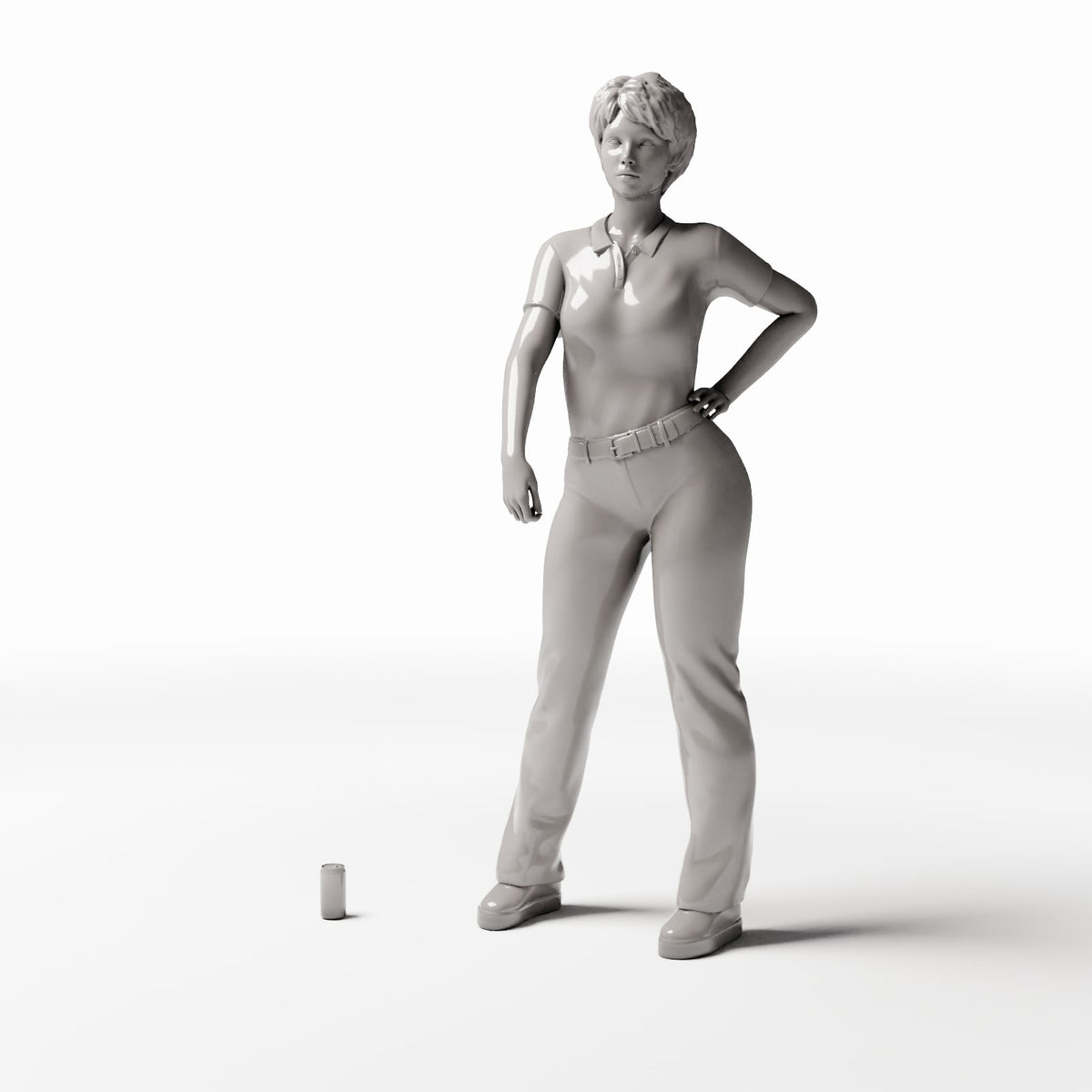 Diorama Modellbau Produktfoto 1: Diorama Haushalt: Schlanke Getränkedose aus Aluminium (Ref. 639D)