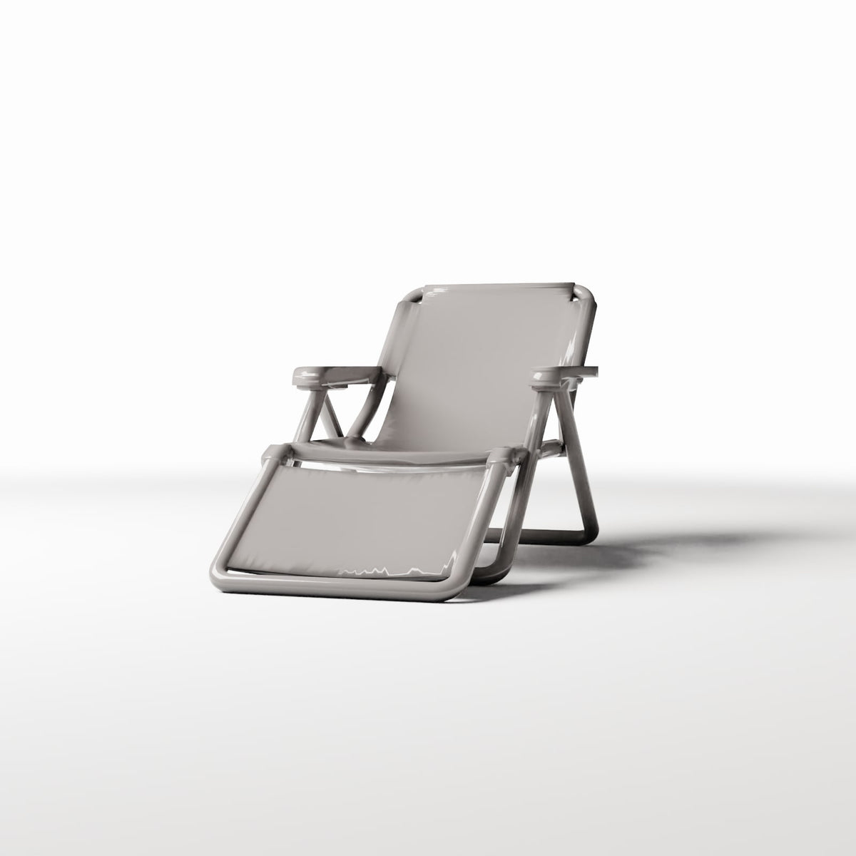 Productfoto diorama en modelbouw 0: Dioramameubilair: inklapbare ligstoel met beensteun (Ref. 648D)