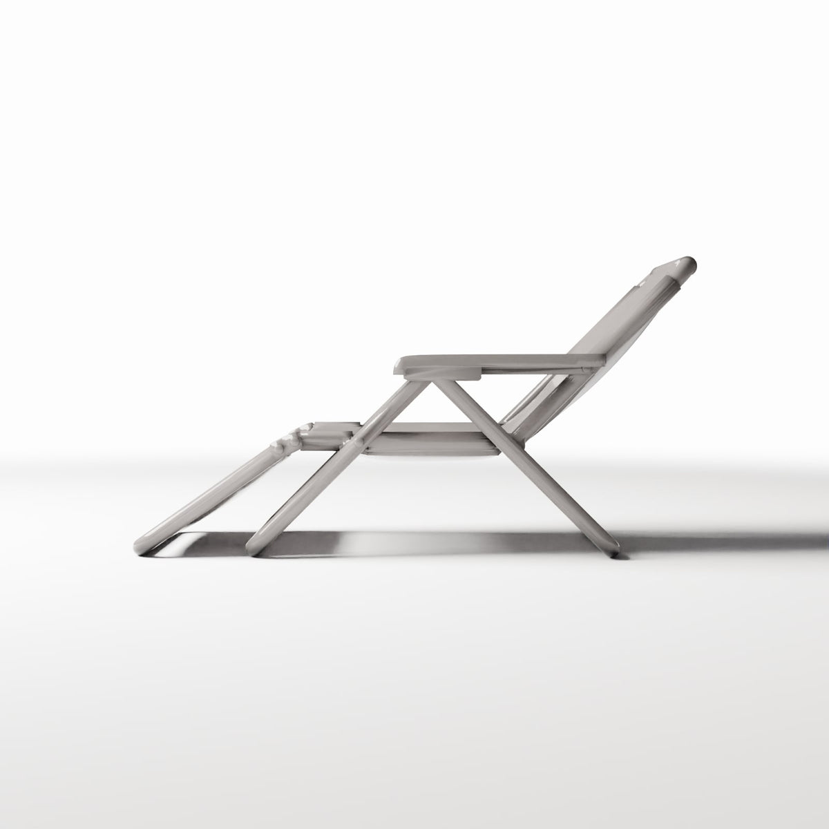 Productfoto diorama en modelbouw 2: Dioramameubilair: inklapbare ligstoel met beensteun (Ref. 648D)