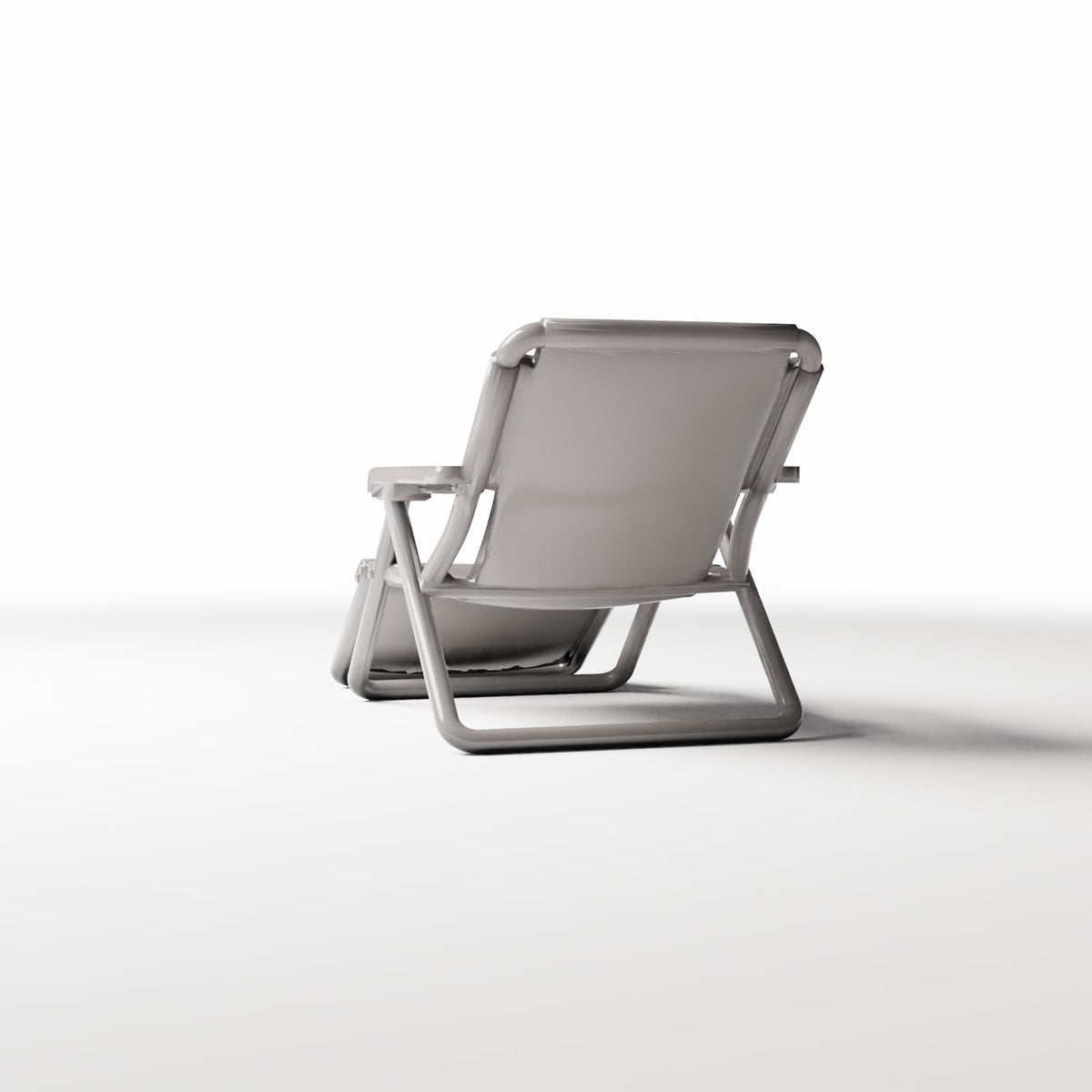 Productfoto diorama en modelbouw 3: Dioramameubilair: inklapbare ligstoel met beensteun (Ref. 648D)